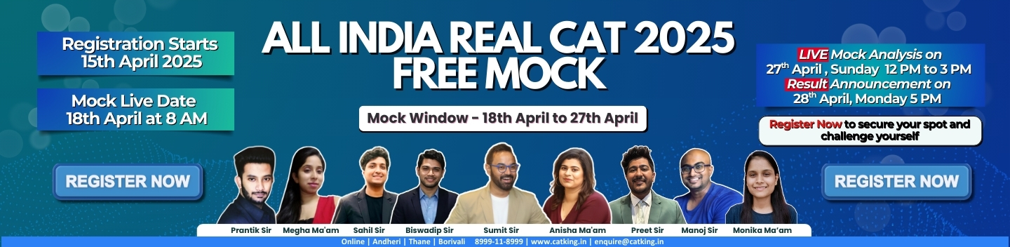 Free Real CAT Mock
